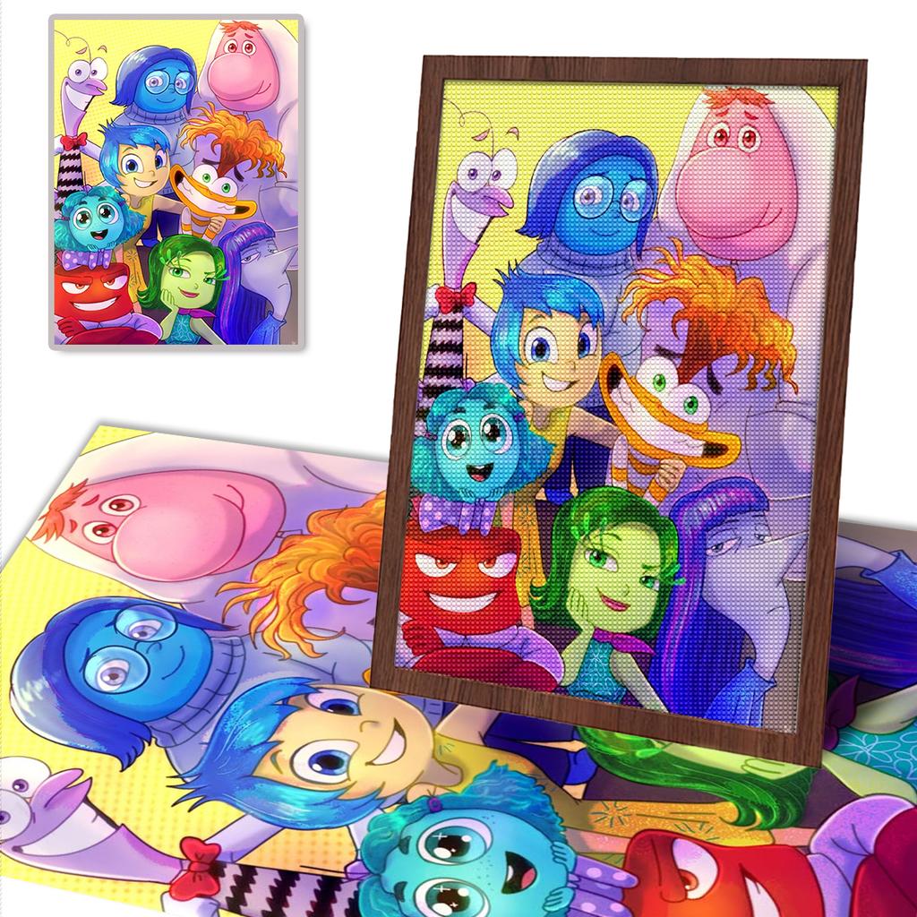 5D Diy Diamond Painting Cute Cartoon Characters Full Drill Rhinestones Mosaic Embroidery Handmade Products Home Decor Gift