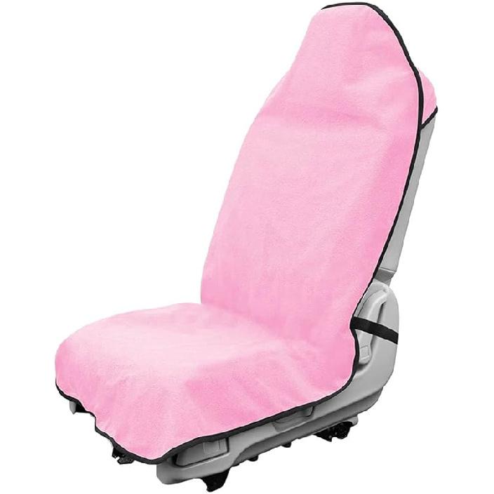 Waterproof Car Towel Seat Cover, Sweating Non-Slip Premium Towel Carseat Cover Protector, Universal Soft Machine Washable Car Truck SUV Front Seat
