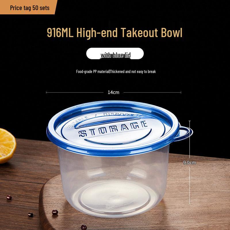 DM Round Disposable Lunch Box