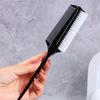 1PC Nunify Hairdressing Double Side Dye Comb With Highlight Comb Weaving Cutting Brush Professional Salon Hair Coloring Tool