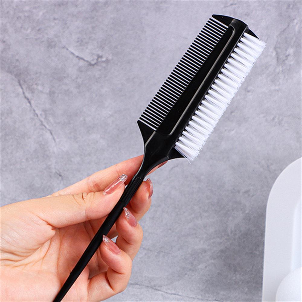 1PC Nunify Hairdressing Double Side Dye Comb With Highlight Comb Weaving Cutting Brush Professional Salon Hair Coloring Tool