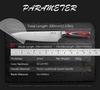 Laser Damascus Barbecue Boning Knife Kitchen Chef Knife Cleaver Meat Fruit Kitchen Knives Vegetable and Fruit Slicing Knife