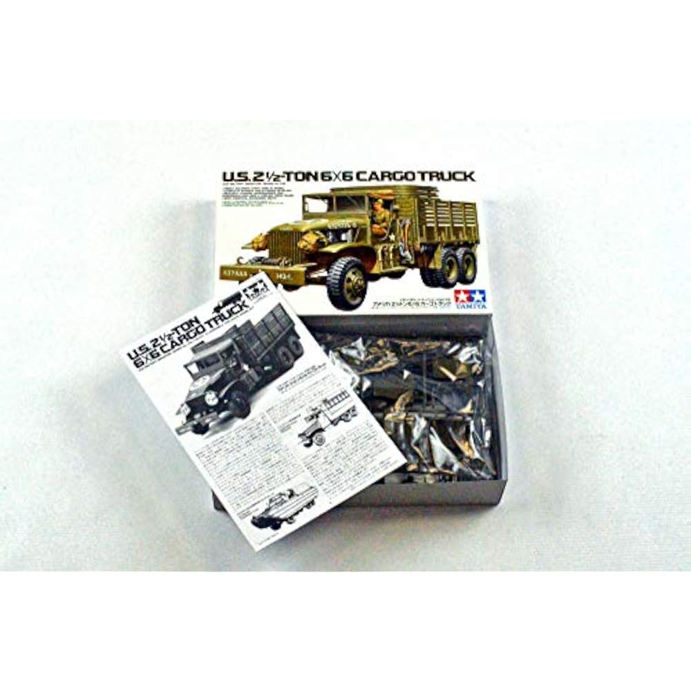 Tamiya 1/35 Askeri Minyatür Serisi No. 218 ABD Ordusu 6x6 Kargo Kamyonu Plastik Model 35218