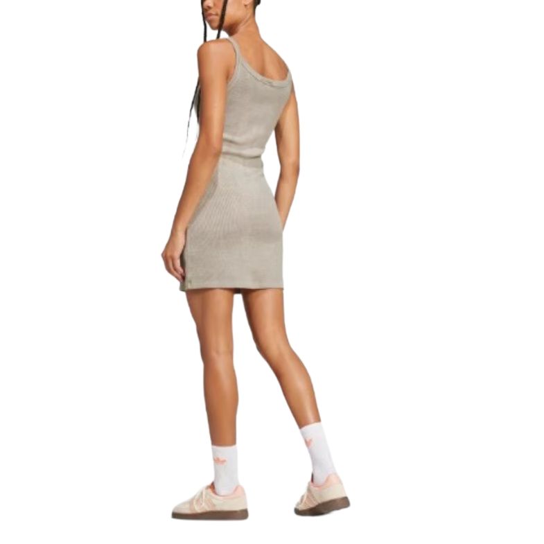 adidas Originals Slip Dress Women's Pebble Silver Gray JC7548