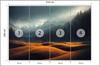Photomural Breathtaking Nature Mountain Landscape, 3D Washable Fleece 416x290