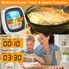 Digital pekskärmsmattermometer, Elektronisk kökstimer, Temperatur för grillning och bakning av kött, Matlagning