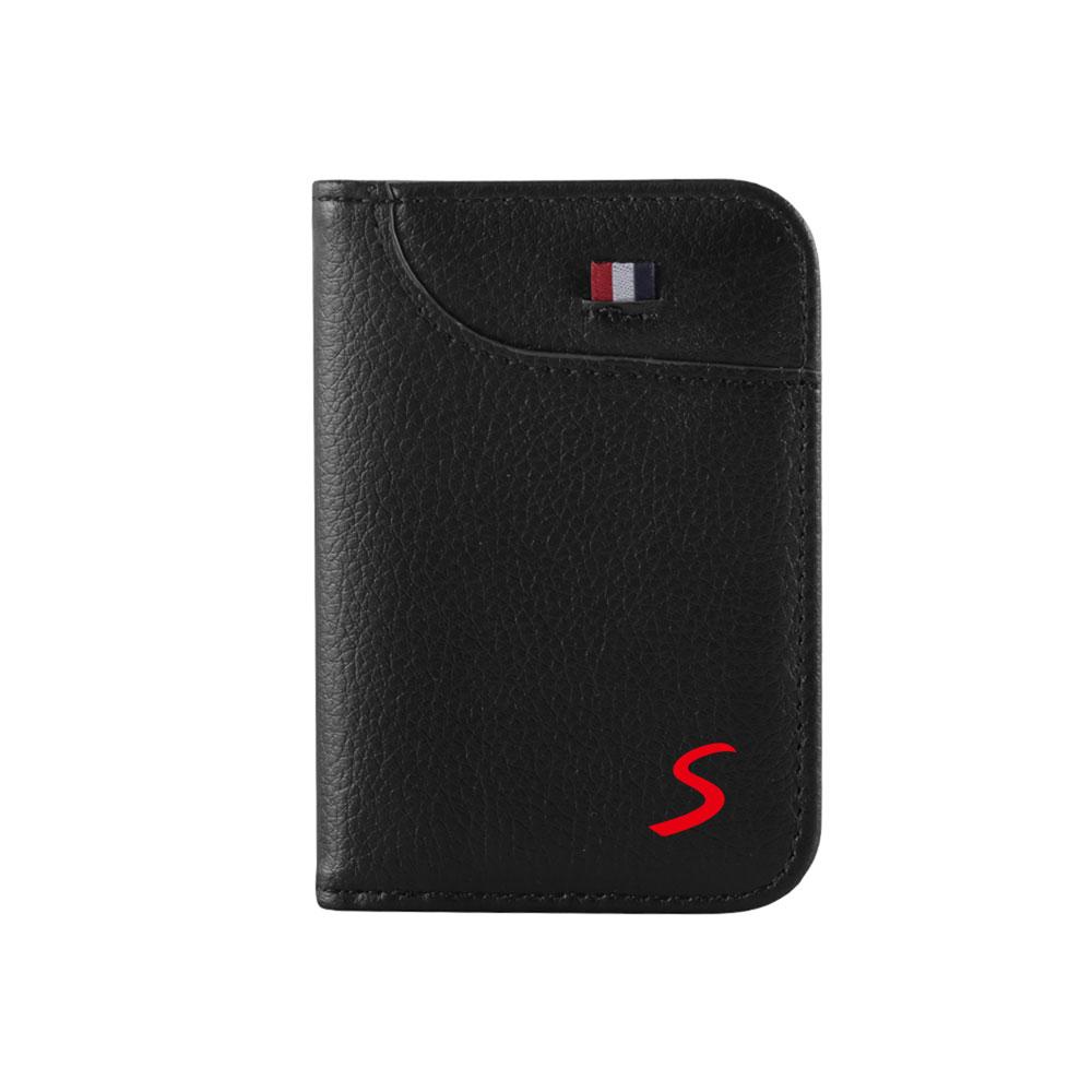 Para MINI Cooper JCW WORKS R55 R56 F55 F56 R57 R58 R59 R60 Logo del Coche Tarjeta de Crédito Licencia de Conducir Organizador Bolsa de Almacenamiento Cartera Decoración sfzkd77