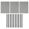 Thermoplastic Repair Kit 10 Plastic Welders with Extra Mesh SuFor PPort