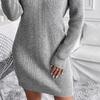 2024 Autumn European & American Women's Pure Desire Lace Spliced Two-Piece Sweater
