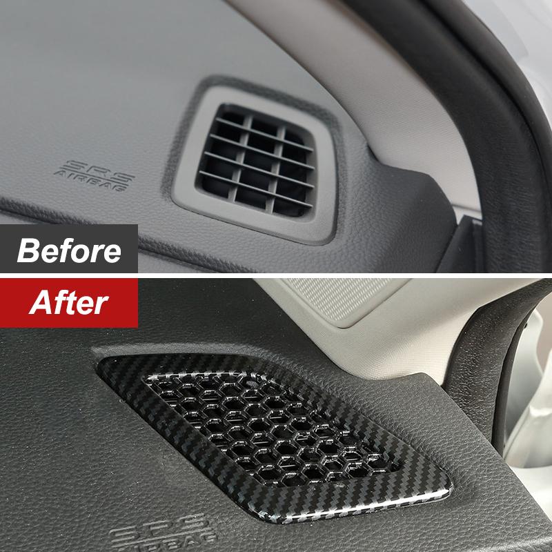 Car Front Small Air Outlet Decoration Cover Trim Sticker For Honda CR-V CRV 2023 ABS Car Styling Accessories