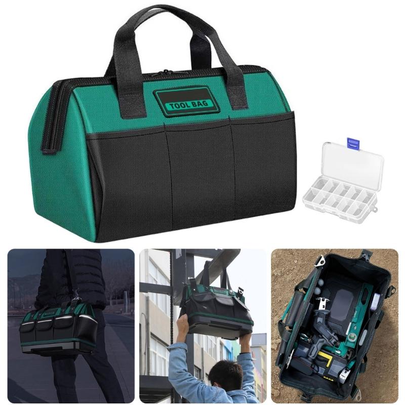 Industrial Tool Storage Bag Carrying Pouch Oversized Waterproof Design With Reinforced Handle For Mechanics And DIYers