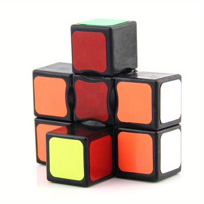 1 ks Speed Magic Cube 1x3 Vzdělávací hračky Dětské puzzle hračky určené pro soutěže Dětské hračky Kostkový dárek Vánoce, Halloween, dárek na Díkůvzdání
