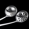 Stainless Steel Soup Spoon Deepened Serving Colander Cooking Essential Slotted Spoon  Restaurant