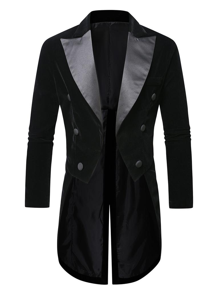 Men'S Casual Velvet Suit Tuxedo Men'S Banquet Suit Stage Performance Dress Jacket