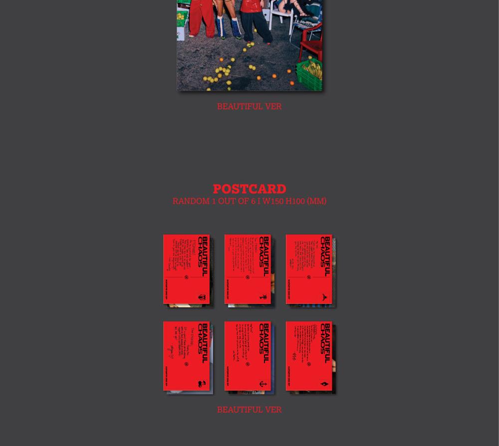 [SOUNDWAVE 3rd LUCKY DRAW] KATSEYE [BEAUTIFUL CHAOS] 2nd EP Album (1st Sep.2025)