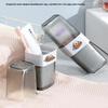 Travel Toothbrush Holder With Mouthwash Cup Portable Durable Oval-Shaped Toothpaste Storage Brushing Washing Toothware Box