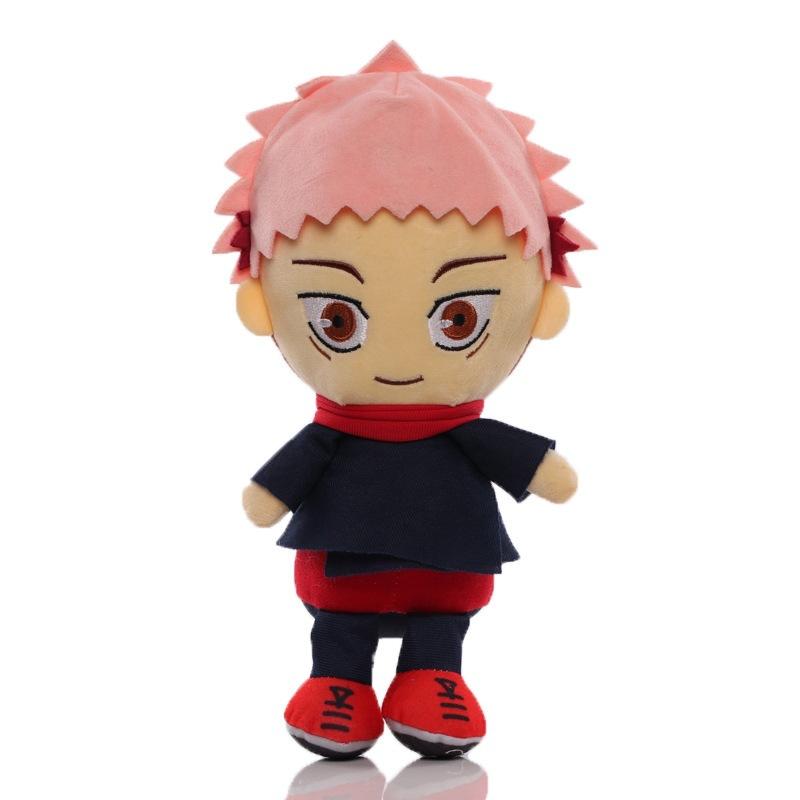 Plush Satoru Gojo Fushiguro Megumi Itadori Yuji Inumaki Toge Anime Figure Stuffed Kawaii Doll Children'S Gift Toy