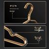 Space Aluminum Alloy Anti-slip Hangers (10-Pack)