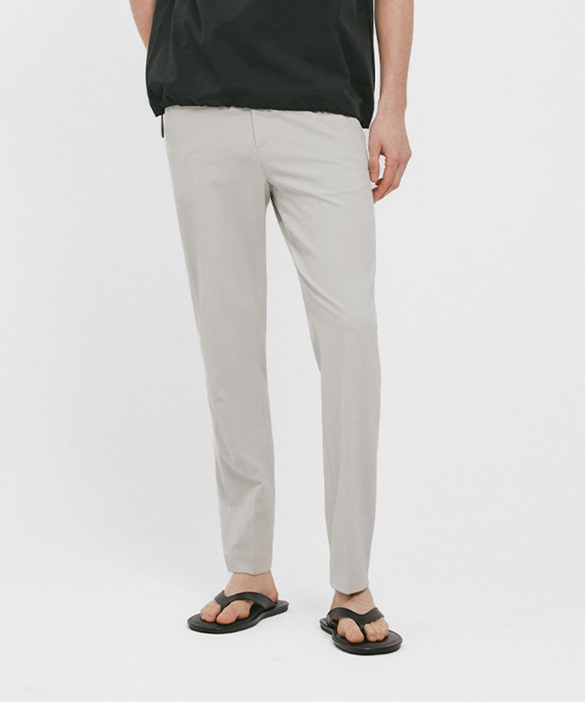 ADHOC Men'S New Tapered Fit Pants (Lt-Grey) (Hz3Lp10_34)