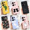 For Xiaomi Redmi Note 13 Pro 4G 2024 Case Cute Love Heart Cactus Soft Matte TPU Cover For Xiaomi Poco M6 Pro 4G Note13 Pro Coque