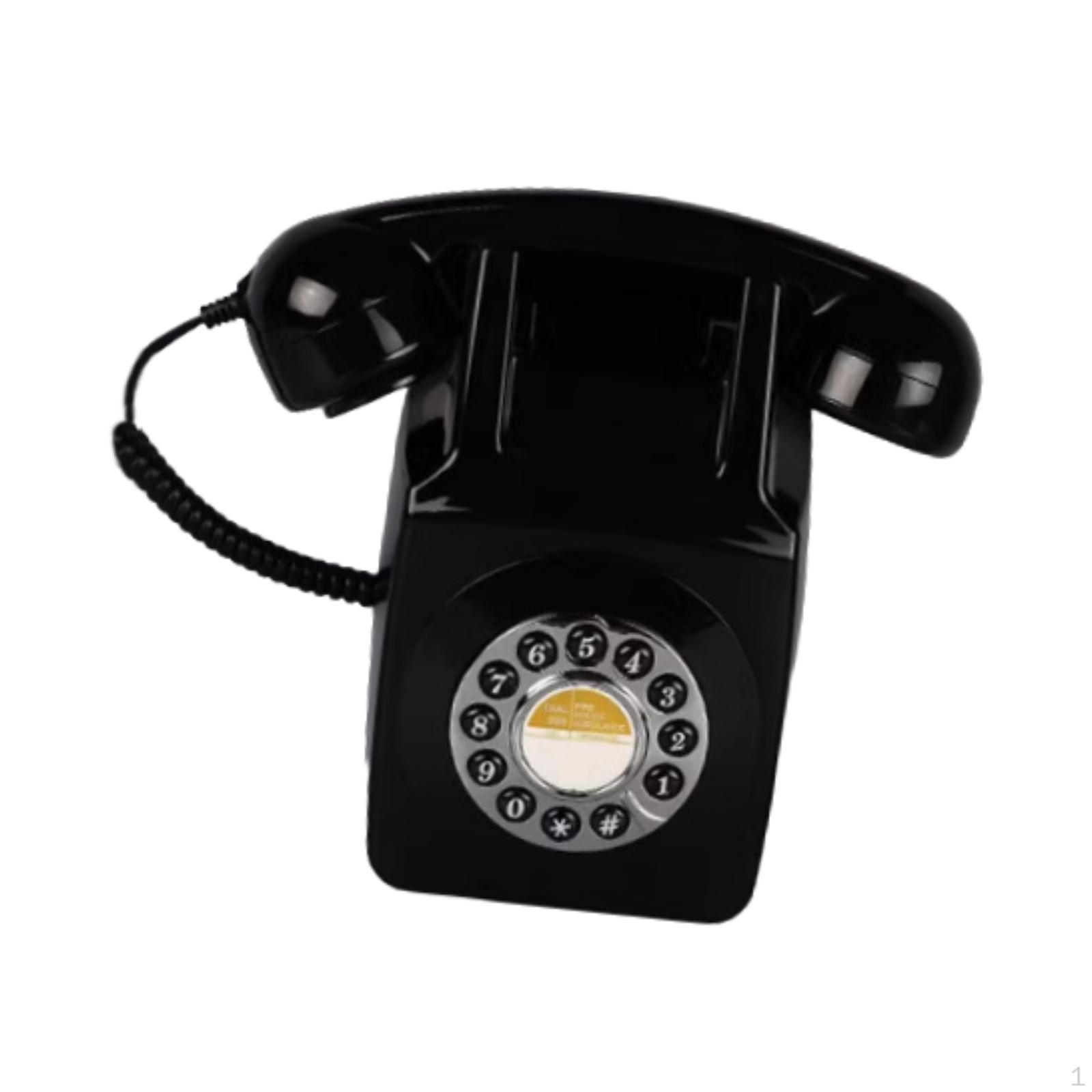 

Ретро стационарный телефон настенное крепление антикварный тип подарок на день рождения проводной телефон для