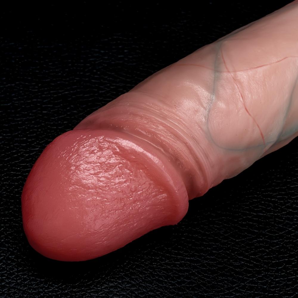 Wearable Double-Ended Liquid Silicone Dildo Panty, Realistic Body-Safe Silicone, Dual-Head Design, Strong Suction Cup, Discreet Packaging