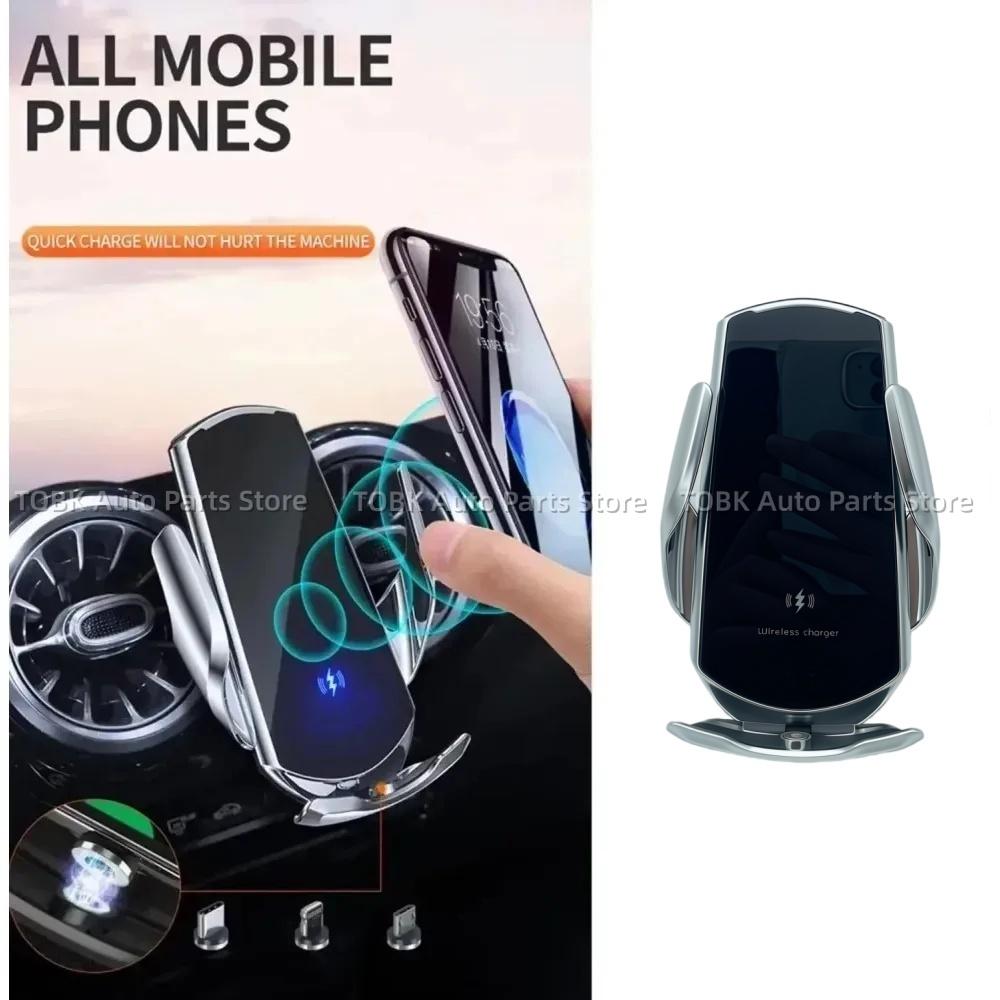 For BMW X1 IX1 U11 2023 2024 2025 Car Phone Holder Strong Special Fixed Bracket Base 15W Wireless Charging Cars Accessories