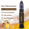 YAGO Homebrew Hydrometer Beer Wine Refractometer Brix 0-32% SG Wort 1.000-1.120 Dual Scale Optical Tester for Brewing