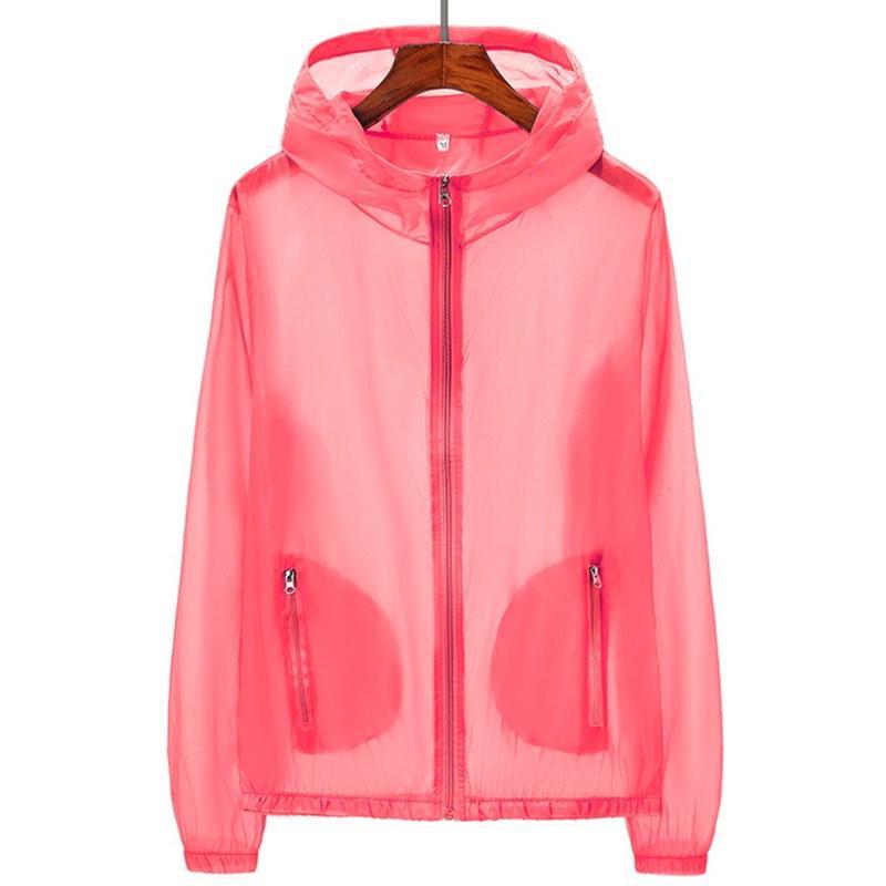 Unisex Summer Windbreaker with Custom Logo - Lightweight, Plus Size Sunscreen Jacket for Outdoor and Workwear