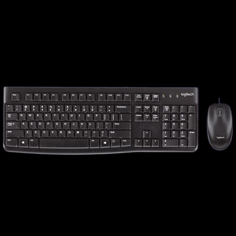 

Logitech MK120 Wired Keyboard and Mouse Combo