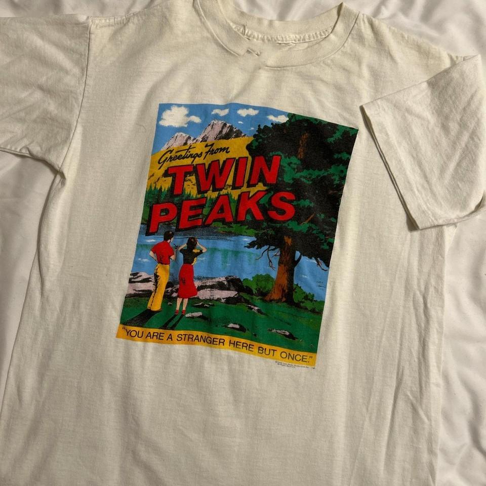 

Twin Peaks 90s Graphic white short sleeve Unisex S to 5XL T shirt Unisex T-Shirt XXL