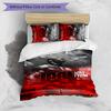 Mike Tyson Printed 3PCS Bedding Set Soft Breathable Duvet Cover Pillowcases Set Washable Bedroom Decor Home Gift