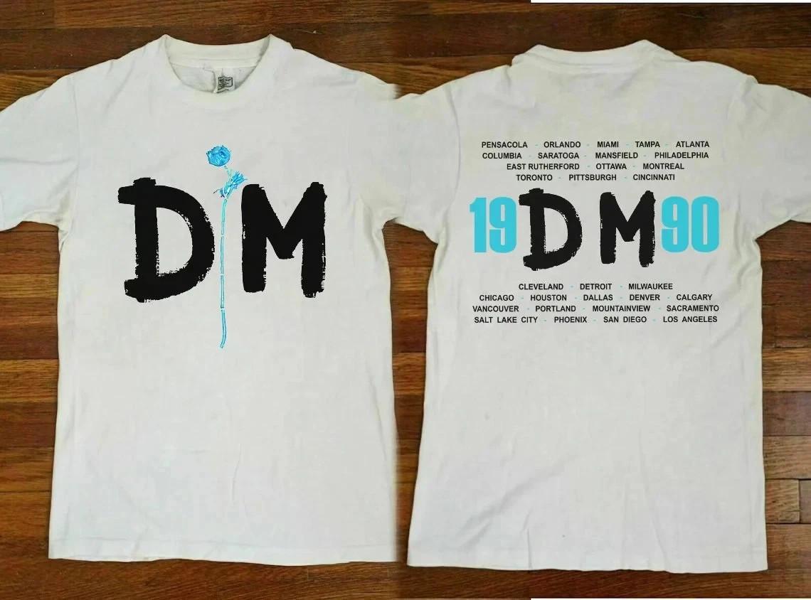 1990 Depeche Mode Violator Tour T-Shirt 90s Depeche Mode Rock Band Tour Shirt A XXXXL