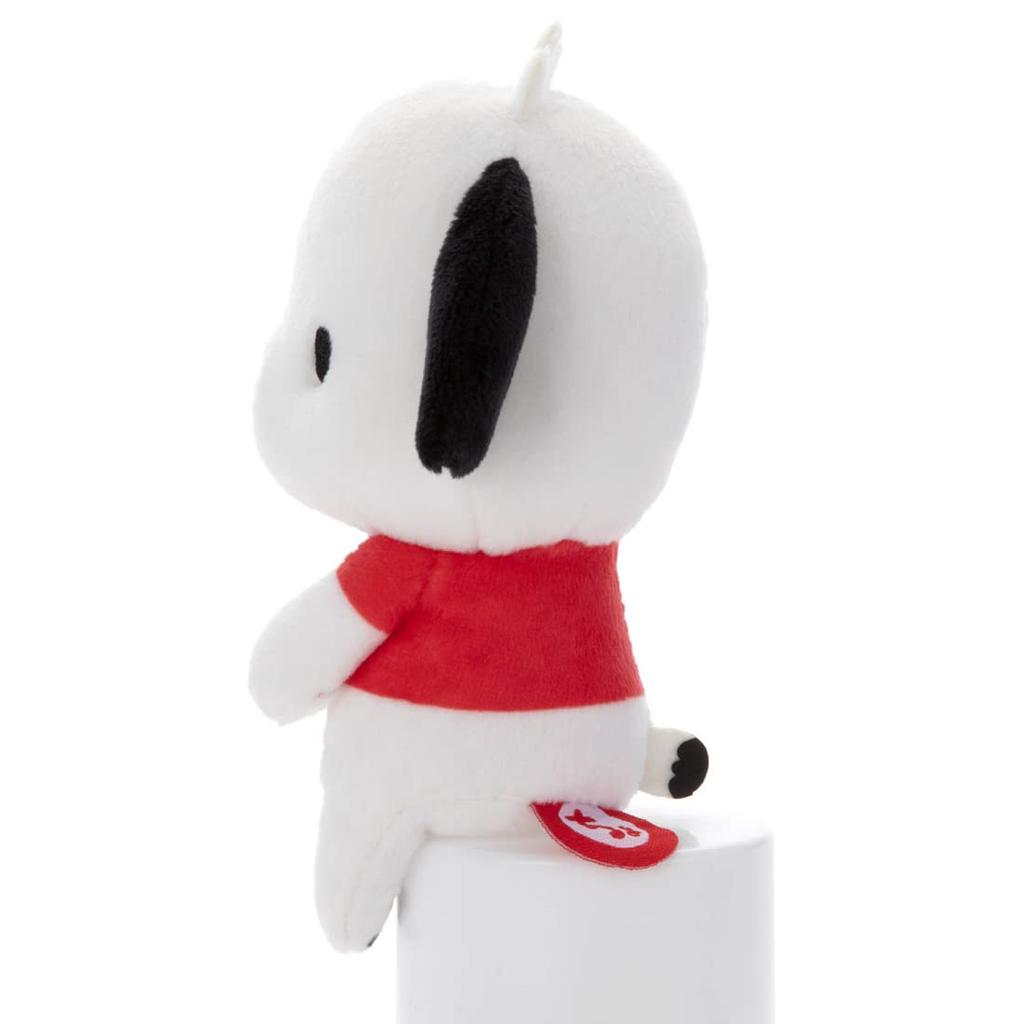 Sanrio Characters Chokkori-san Pochacco Plush Toy, Approximately 13cm Tall