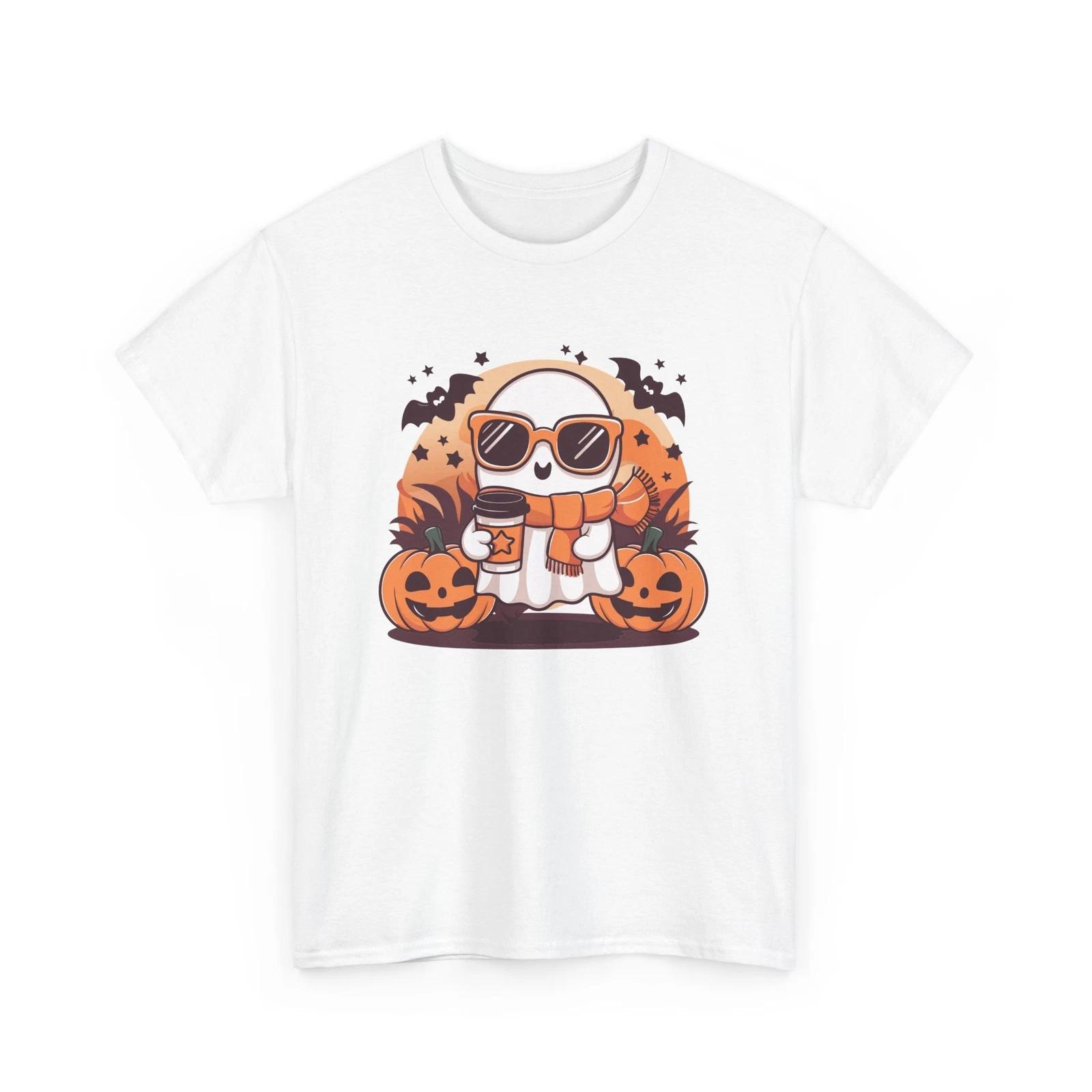 

Retro Spooky Ghost T-Shirt | Vintage Haunted Tee | Fun Paranormal Shirt L