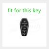 Car Zinc Alloy Tpu Key Case Holder Cover For Byd Xia Summer 5Buttons Key Interior Accessories