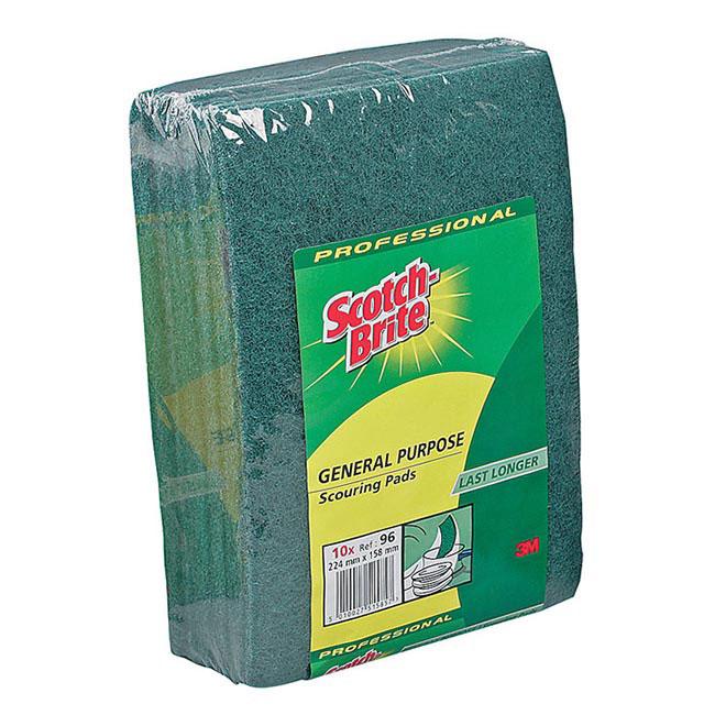 Spugnette Scotch-Brite Professionali per Uso Generale 10 pz