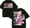 Bocchi the Rock! T Shirt Personality Clothes New Model Anime T-shirt Yearround Clothing Plus Size Unisex Streetwear Trendy Couples