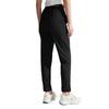 Calvin Klein Moisture Wicking Quick Dry Simple Jacquard Elastic Waist Running Fitness Knit Pants Women Pants Space-Black 4WS4P601