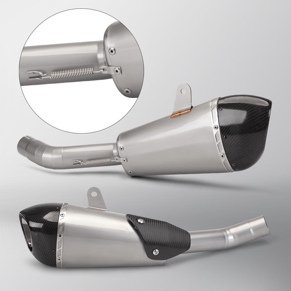Triumph Street Triple 765 Exhaust Mid-Pipe & Tailpipe (2017-2022)