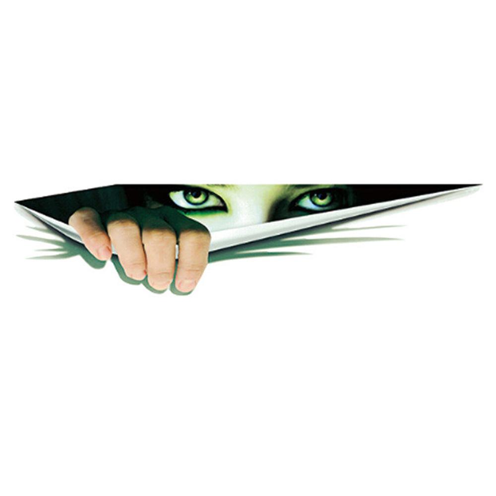 

Декор Наклейка Зеркало автомобиля Багажник Подглядывающая Заднее стекло Вуайерист Смешная наклейка на автомобиль Наклейка на автомобиль 3D Глаза 02