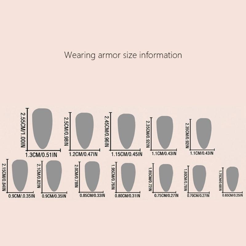 Elegant Acrylic False Nail Almond Shape with Floral Pattern and Gold Detail Stick On Nail for Manicure 24 Pieces