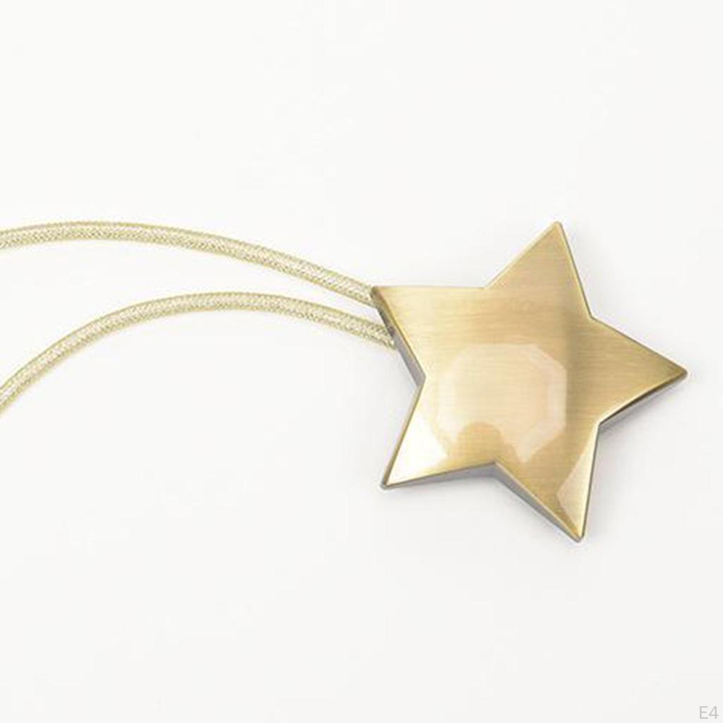 Curtain Tieback, Drapery Holdback Window Decorative Buckle Holder for Balcony