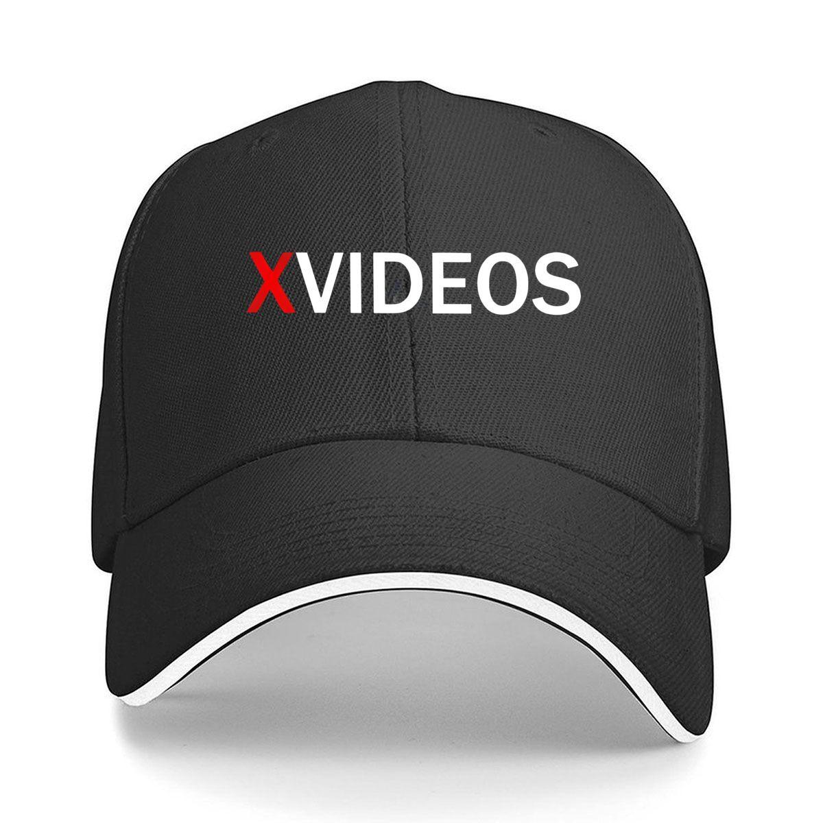 XVIDEOS Bold Text Fashion Graphic Art Sandwich Baseball Cap One Size чёрный