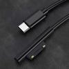 USB Type C Power Supply PD Fast Charger Adapter Cable for Microsoft Surface Pro