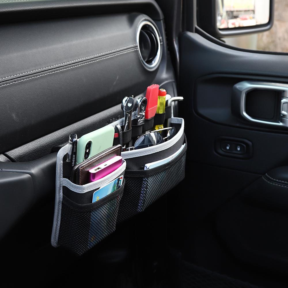 Auto Beifahrer Haltegriff Multifunktionale Aufbewahrungstasche Organizer Tasche Verstauen Aufräumen Autozubehör