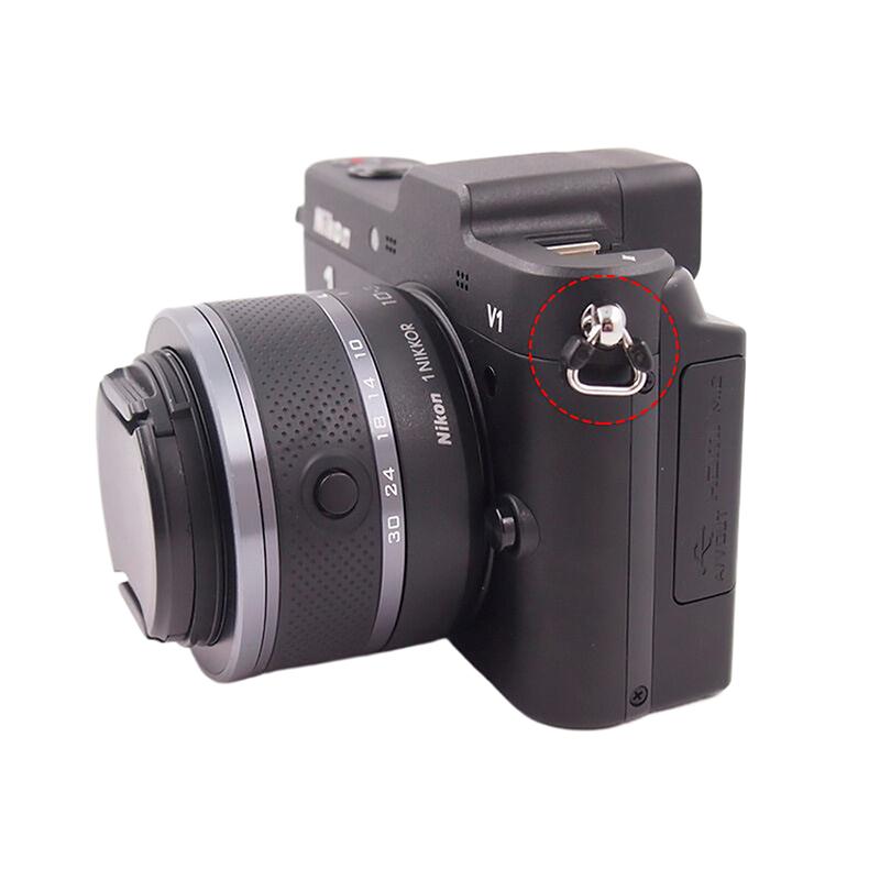 2Sets Belt Hook Camera Shoulder Strap Triangle Split Ring Strap Replacement Camera Buckle Accessories For Camera Strap