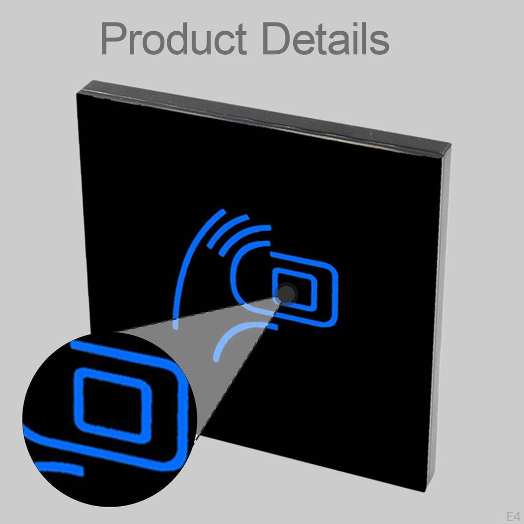 Card Access Reader for Door Control Security Entry IP65 Waterproof Sturdy Attachment Replace