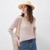 Komongboka Women's Lyocell Tencel Knit Long Sleeve Hollow-out Top
