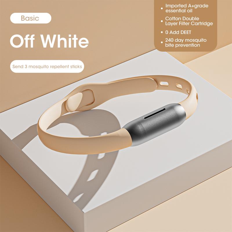 Mosquito Repellent Bracelet for Kids and Adults Natural Plant Essential Oil Non-Toxic Outdoor Sports Travel Wristband Protection
